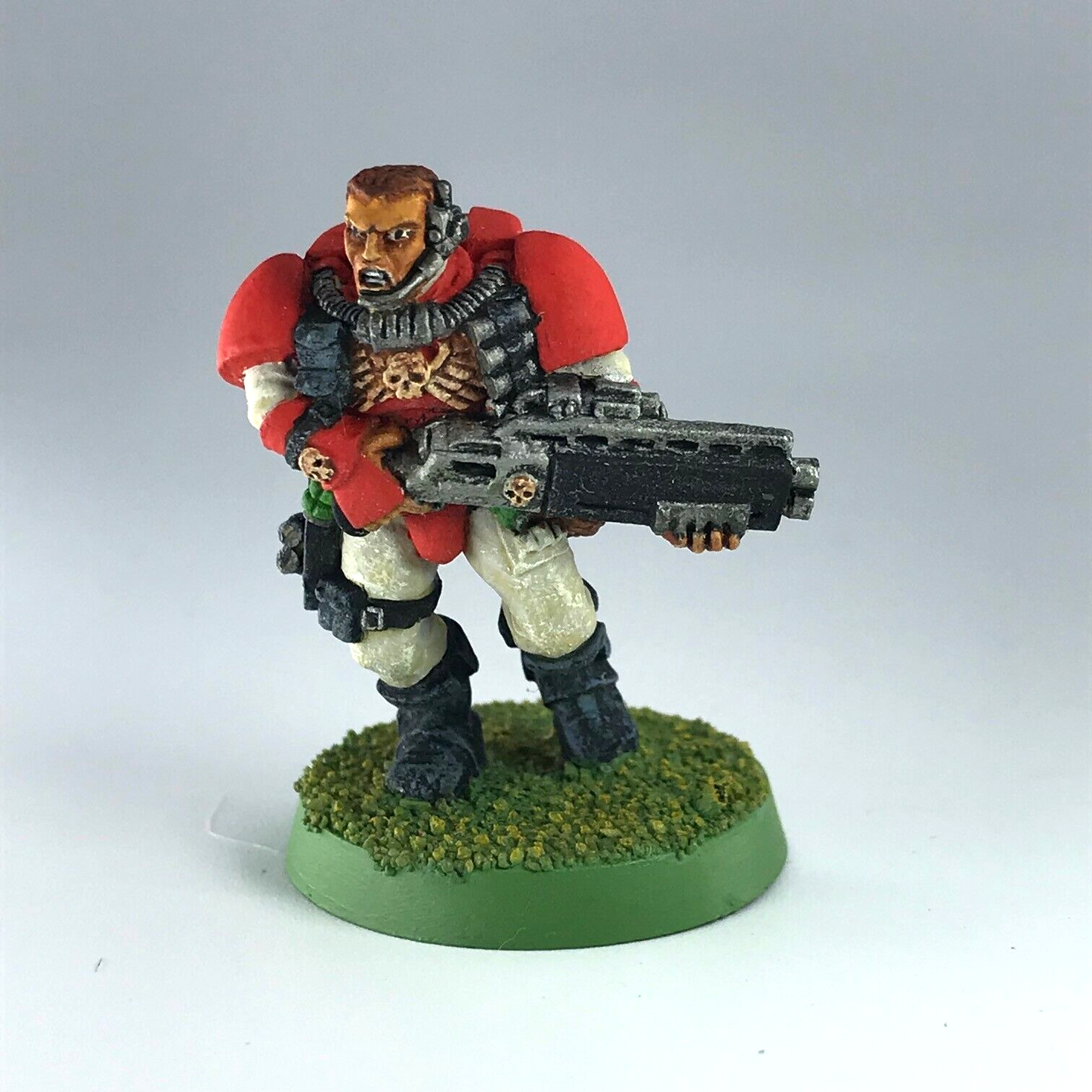 Blood Angels Scout with Shotgun Space Marines Warhammer 40K Metal Painted X2211