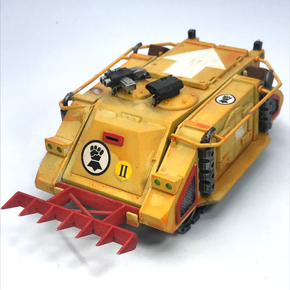 Classic Imperial Fist Space Marine Rhino - Painted - Warhammer 40K