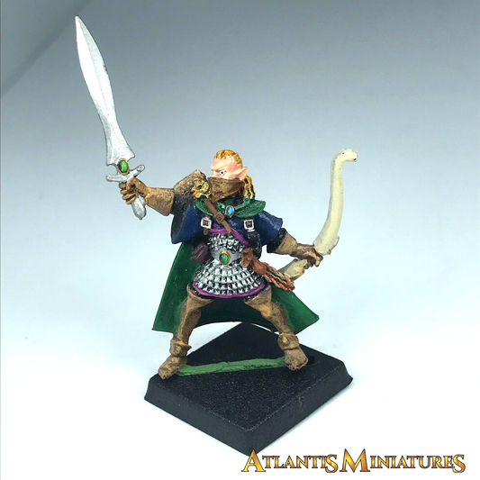 Classic Metal High Elf Elves Shadow Warrior Champion - Warhammer Fantasy X6989