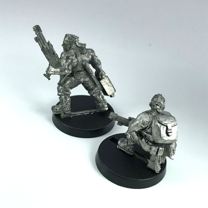 Catachan Lascannon Team Crew Imperial Guard - Warhammer 40K Classic Metal X11899