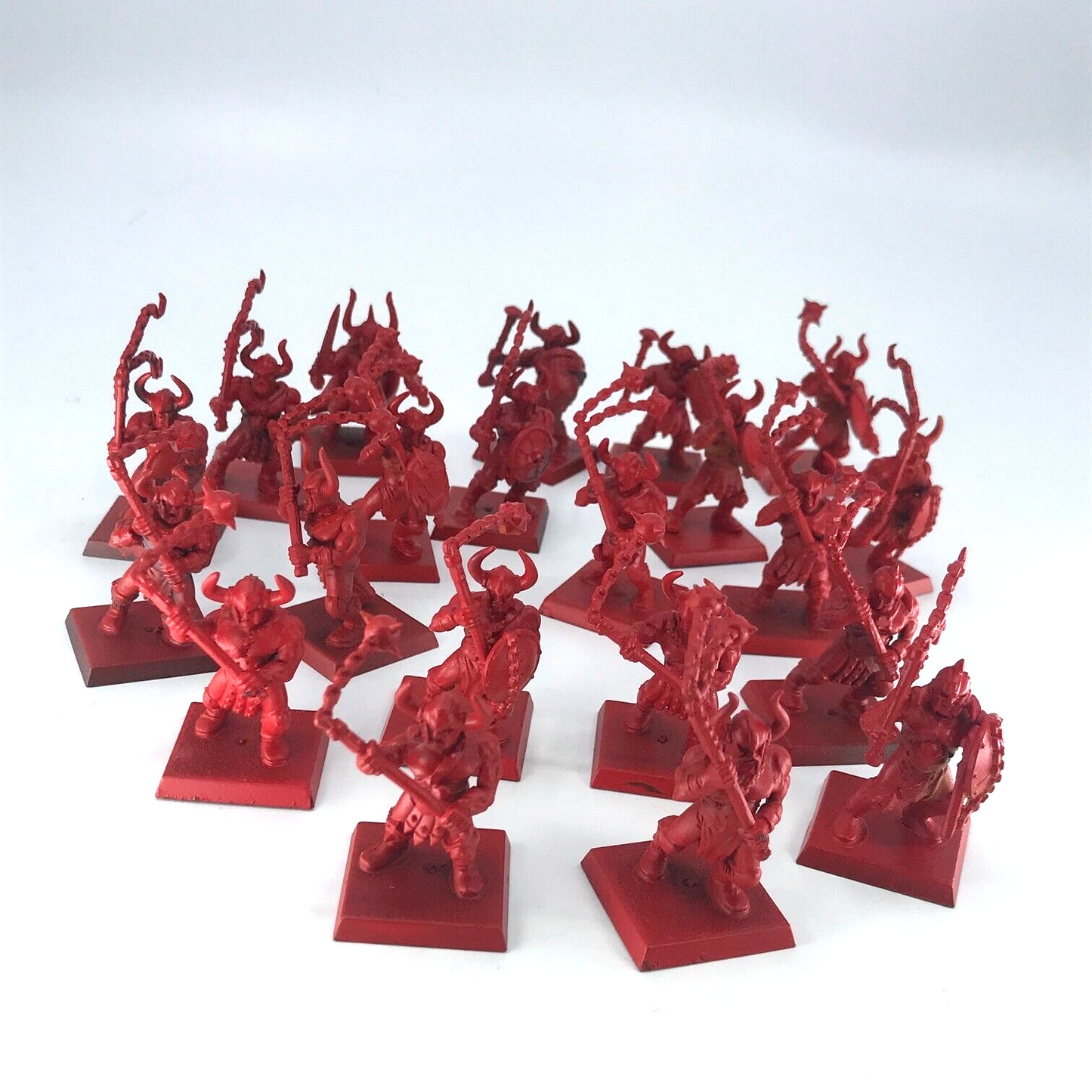 Chaos Marauder Warriors Regiment - Varying Condition - Warhammer Fantasy C1547