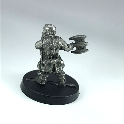 Gimli Dwarf Hero LOTR Warhammer / Lord of the Rings Metal Games Workshop X5975