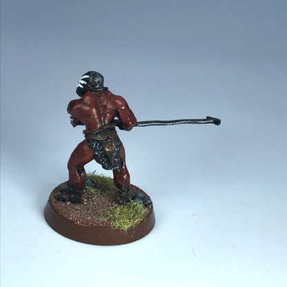 Uruk Hai Beserker - LOTR Warhammer Lord of the Rings Painted Metal X3797