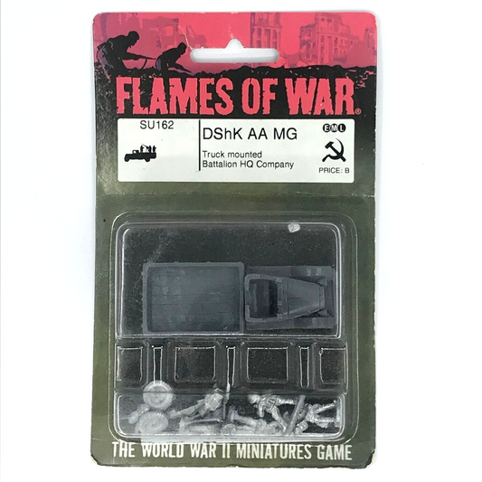 Soviet DShK AA Anti-aircraft MG Truck Blister - Flames of War C2495