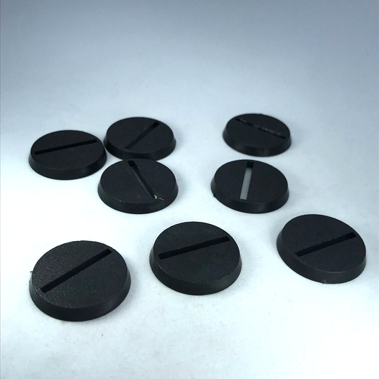 X8 Original GW 2003 25mm Round Bases Slotta - Warhammer 40K / LOTR X10992