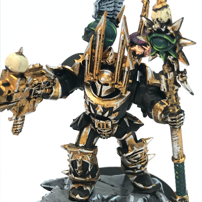 Chaos Space Marine Champion Lord - Painted - Warhammer 40K C2647