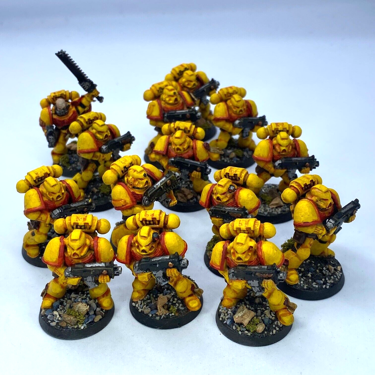 Classic Tactical Squad Imperial Fist Space Marine - Painted Warhammer 40K C3117