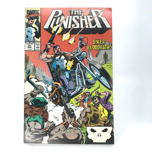 The Punisher Issue 31 Original Vintage Comic - Marvel Comics D30