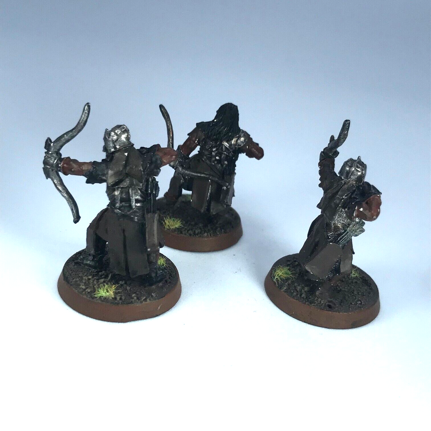 Uruk Hai Archers Scouts LOTR Warhammer / Lord of the Rings Painted Metal X12989