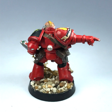 Blood Angel Veteran Sergeant Space Marine - Painted - Warhammer 40K X11085