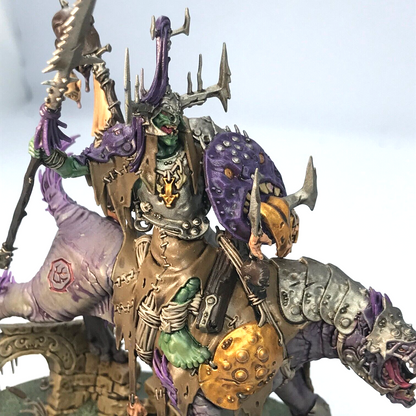 Orruk Warclans Killaboss on Great Gnashtoof - Warhammer Age of Sigmar BOX139