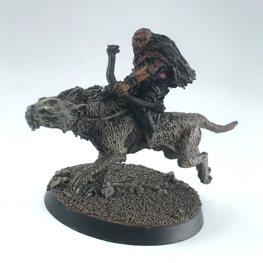 Orc Warg Rider - LOTR Warhammer / Lord of the Rings Games Workshop Metal X9506