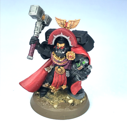 Blood Angel Captain Space Marine with Hammer - Painted - Warhammer 40K X303