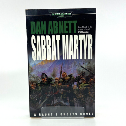 Sabbat Martyr - Dan Abnett Paperback Book Black Library Warhammer 40,000 M700