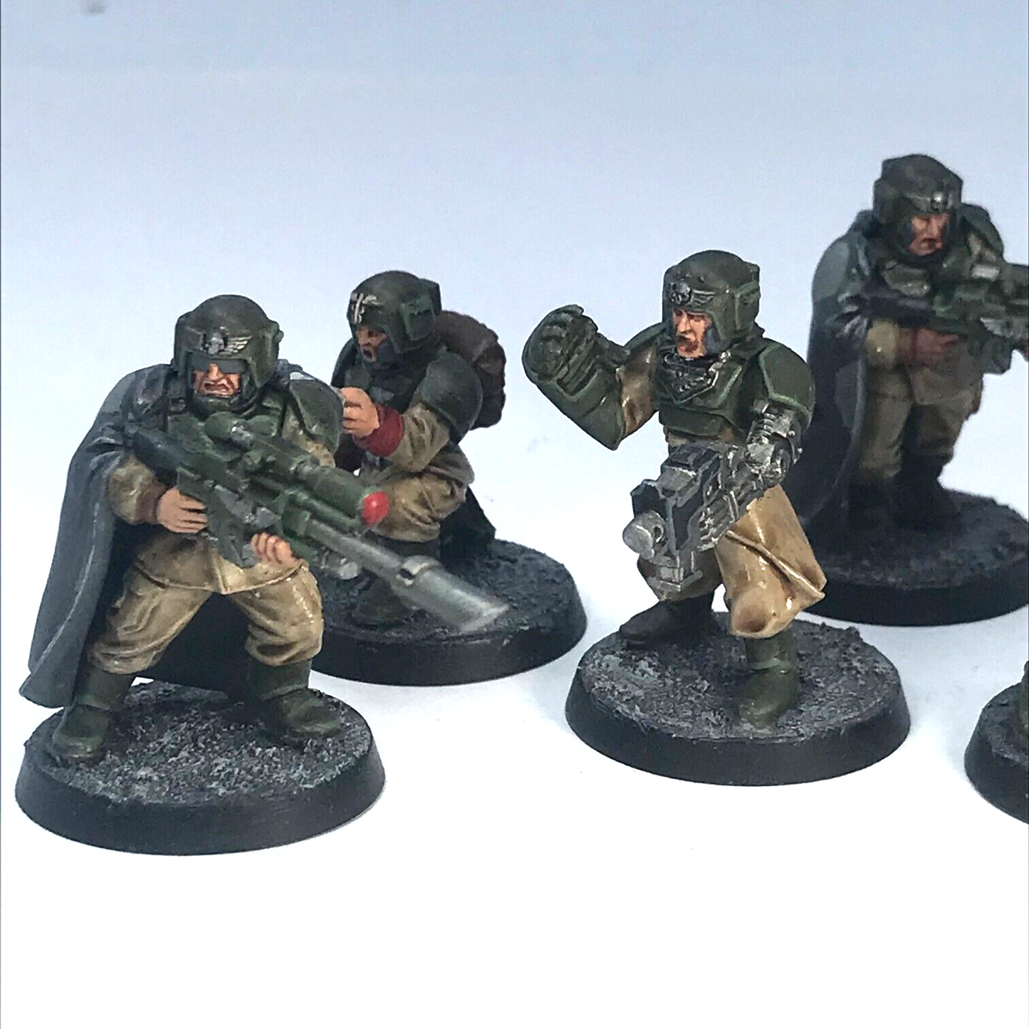 Imperial Guard Cadian Company HQ Astra Militarum - Painted Warhammer 40K C1528