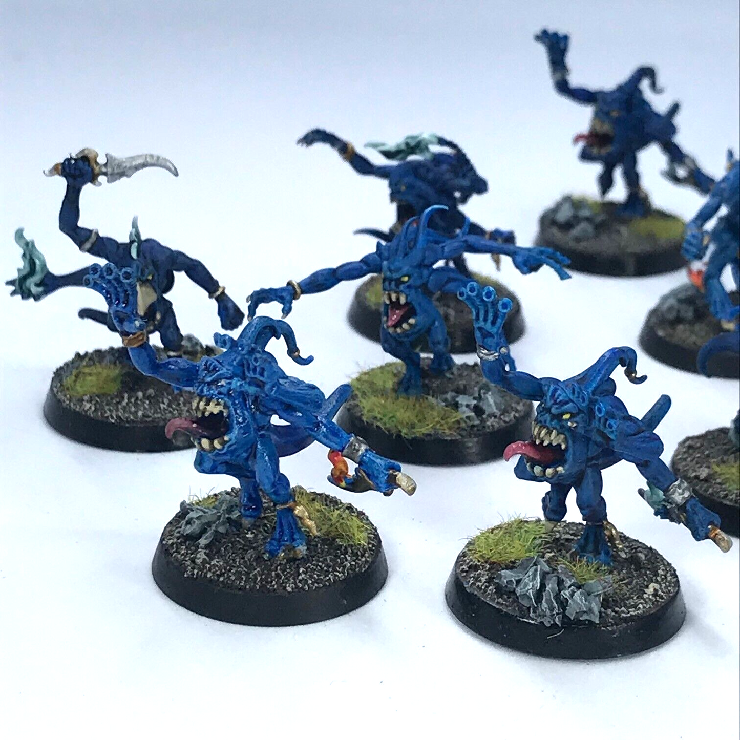 Blue Horrors of Tzeentch Chaos - Warhammer Age of Sigmar Painted C2778