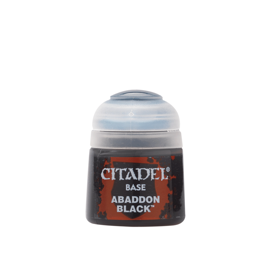 Abaddon Black - Citadel Base 12ml Games Workshop Citadel Paint