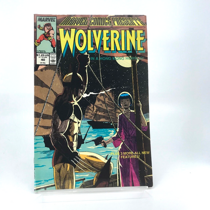 Wolverine in a Hong Kong Horror Issue 40 - Marvel Comics Present D162