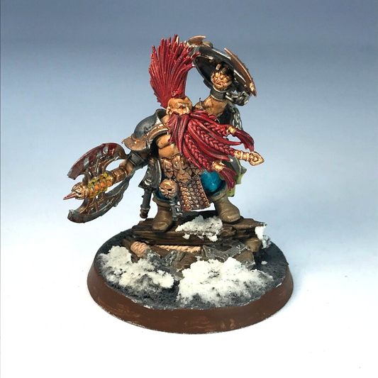 Gotrek Gurnisson Fyreslayer Dwarfs - Warhammer Age of Sigmar Painted X5130