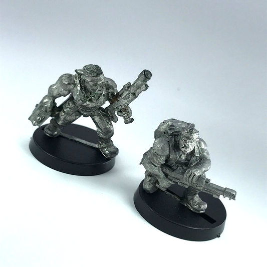 Catachan Lascannon Team Crew Imperial Guard - Warhammer 40K Classic Metal X11899