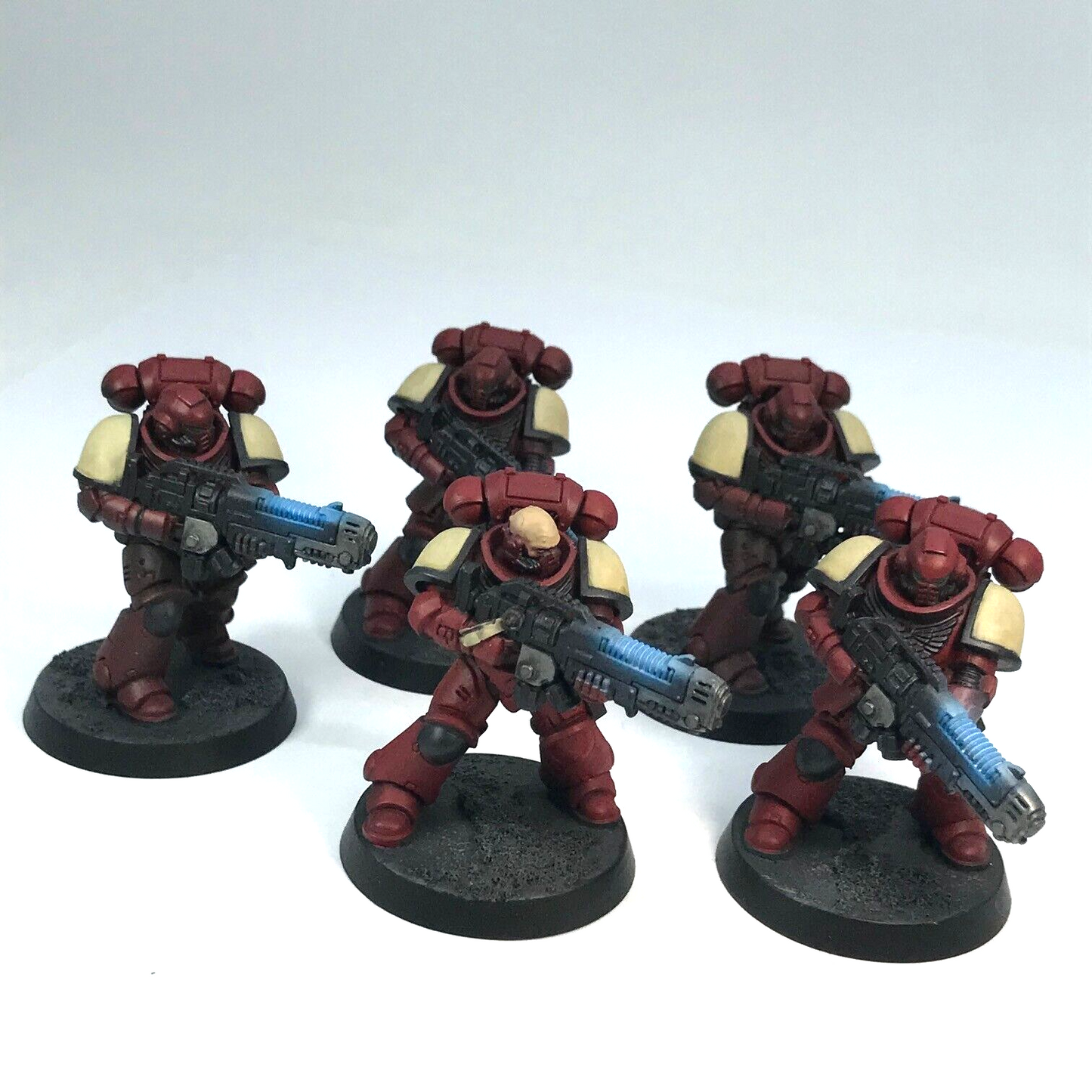 Space Marine Primaris Hellblasters - Painted - Warhammer 40K C2136