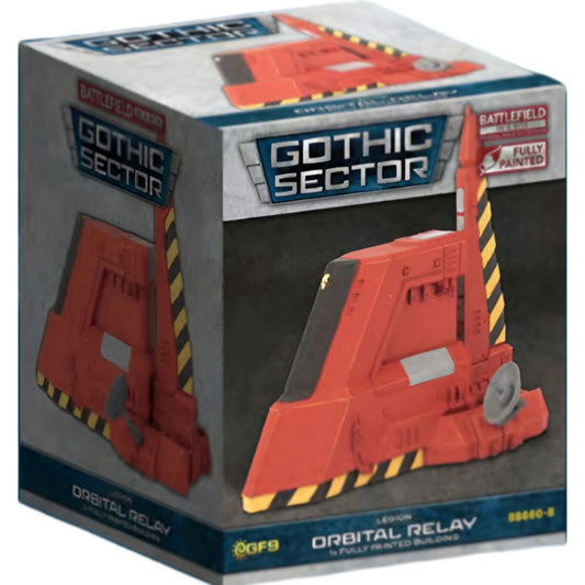 Pre-order: Gothic Sector: Legion Orbital Relay - Red Paint Scheme - Battlefield In A Box - Brand New