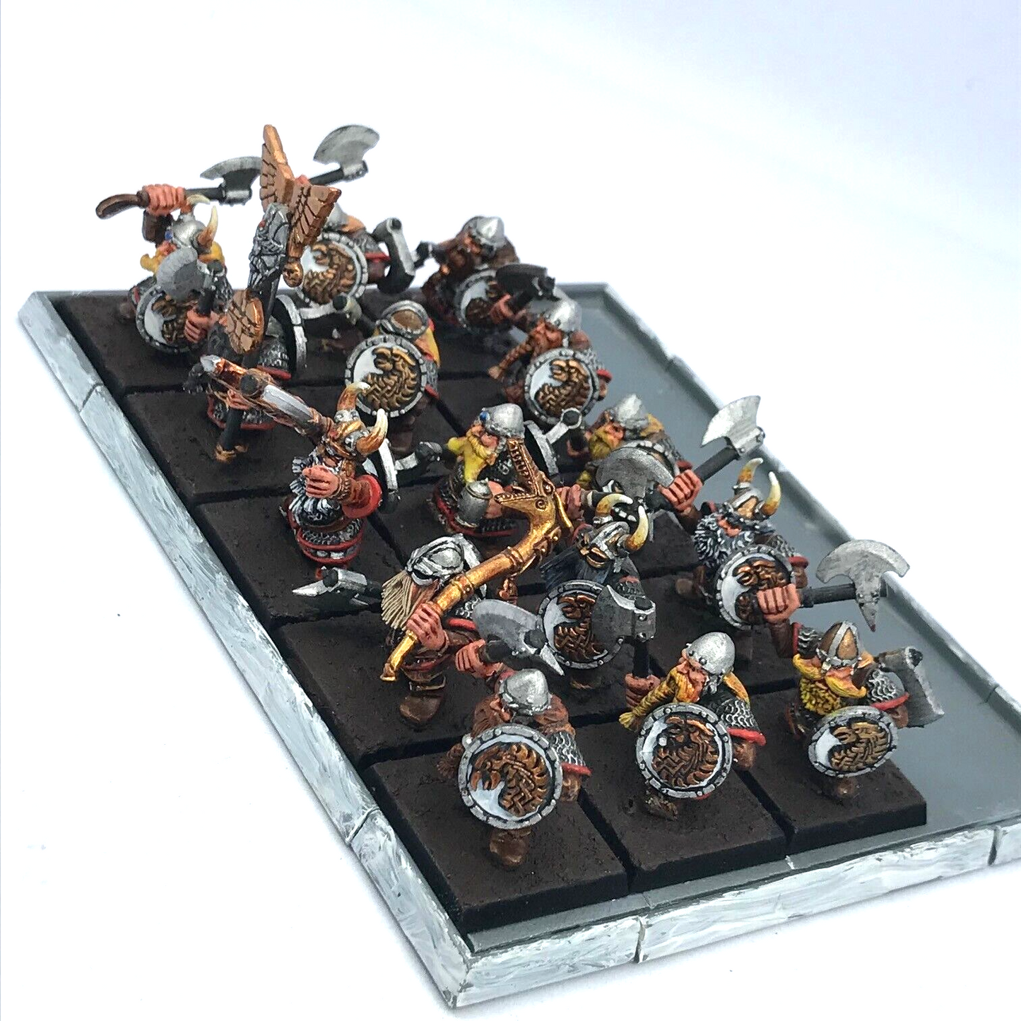 Dwarf Warrior Regiment & Movement Tray - Warhammer Fantasy Games Workshop