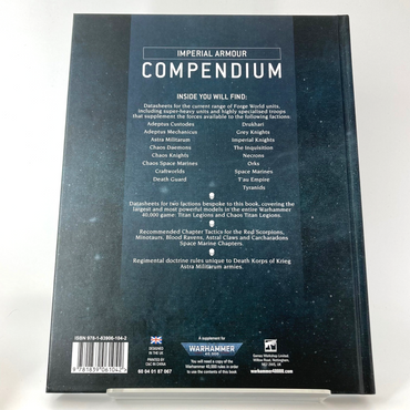 Imperial Armour Compendium - 9th Edition Warhammer 40K Forge World M1822