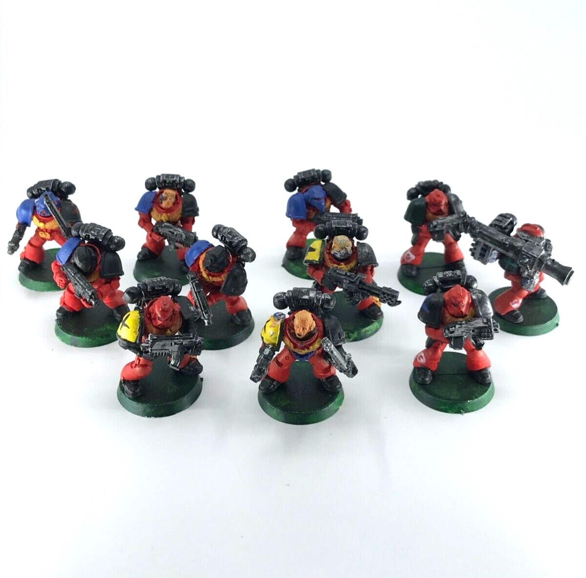 Space Marines Tactical Marines Lot - Rogue Trader Warhammer 40K Plastic C3634