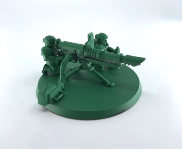 Cadian Lascannon Team Imperial Guard - Painted - Warhammer 40K C2526