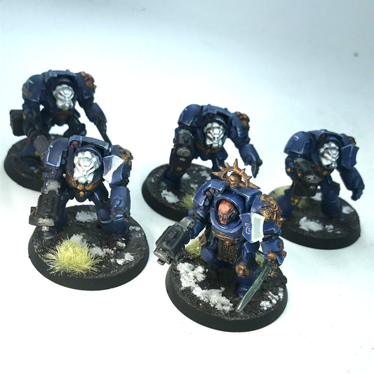 Space Marine Terminator Squad - Painted - Warhammer 40K C738