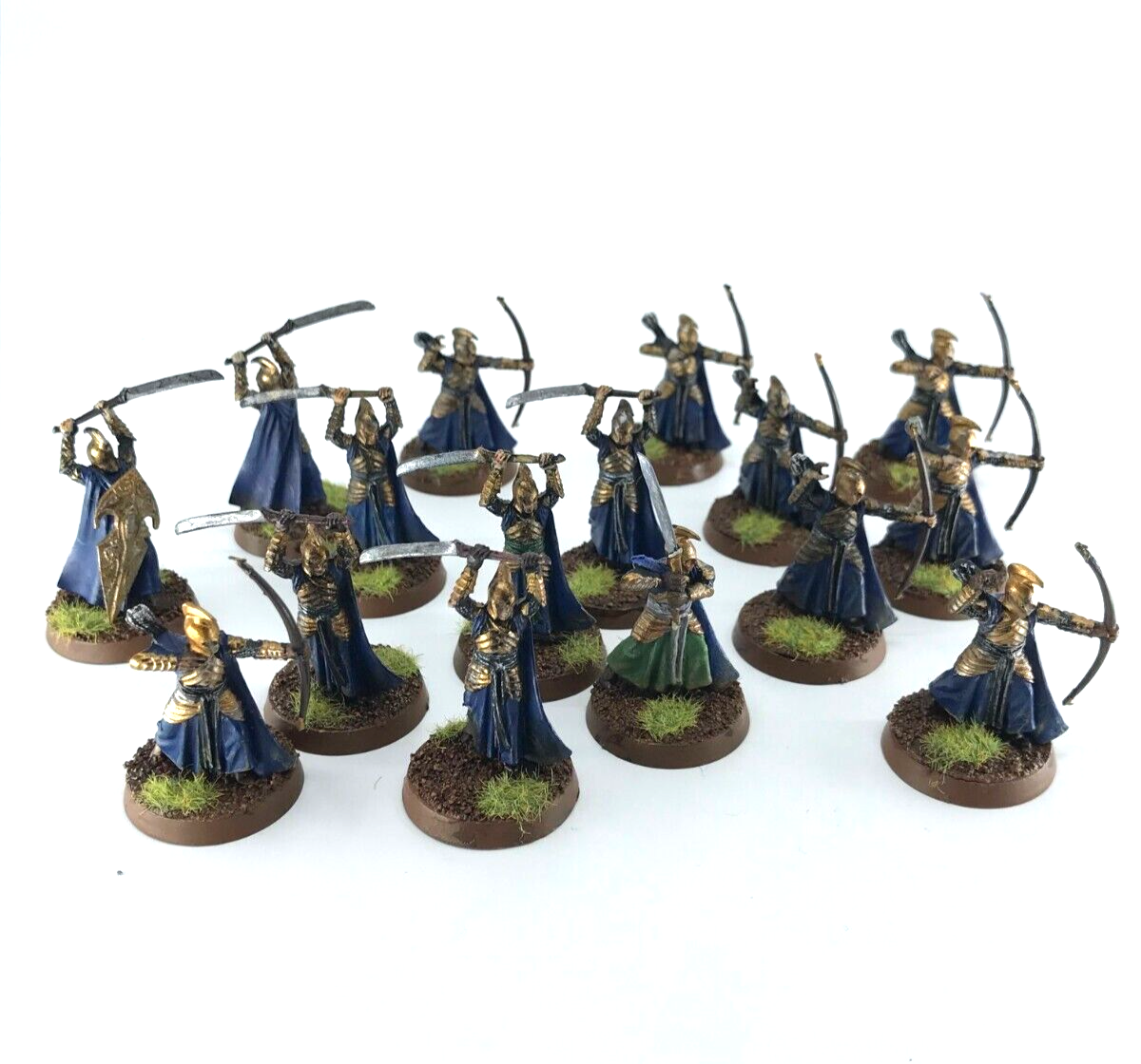 Last Alliance Armoured Elves Elf Lot LOTR / Warhammer / Lord of the Rings C4610