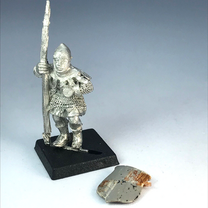 Bretonnia Men At Arms Spearman - Warhammer Fantasy Classic Metal GW X7550