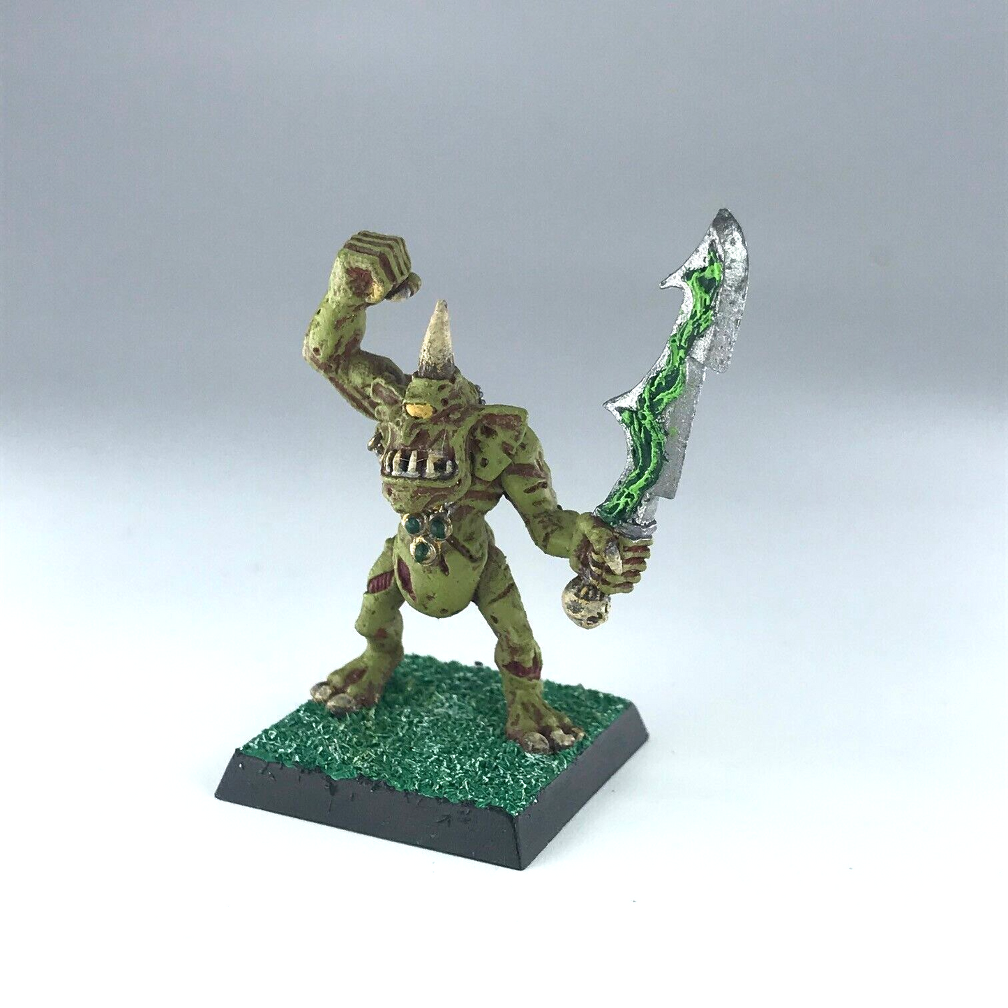 Plaguebearer of Nurgle Chaos Daemons Citadel - Warhammer Fantasy Metal X3184