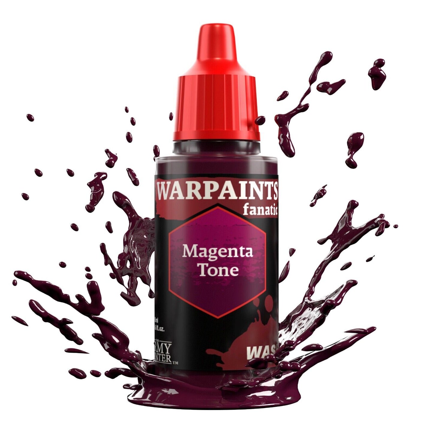 Magenta Tone Paint - Warpaints Fanatic Wash 18ml - The Army Painter