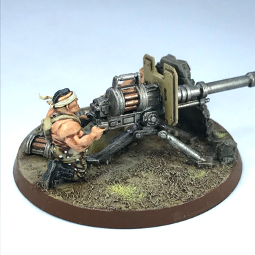 Catachan Autocannon Team Imperial Guard - Painted - Warhammer 40K GW C2262