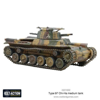 Type 97 Chi-Ha Medium Tank - Warlord Games Bolt Action Miniatures