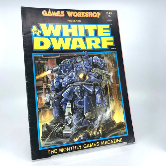 White Dwarf 98 Magazine Games Workshop Warhammer Fantasy 40,000 40K M188