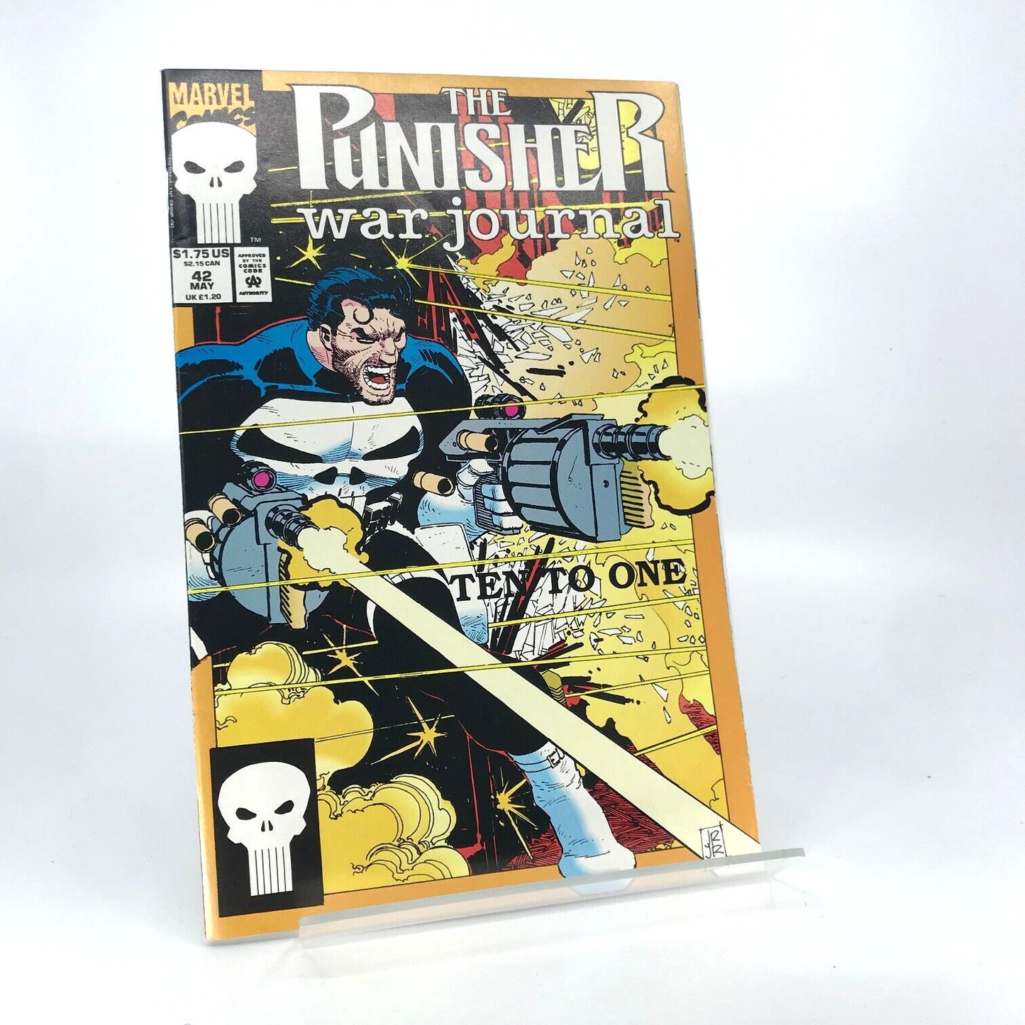 The Punisher Issue 42 Original Vintage Comic - Marvel Comics D381