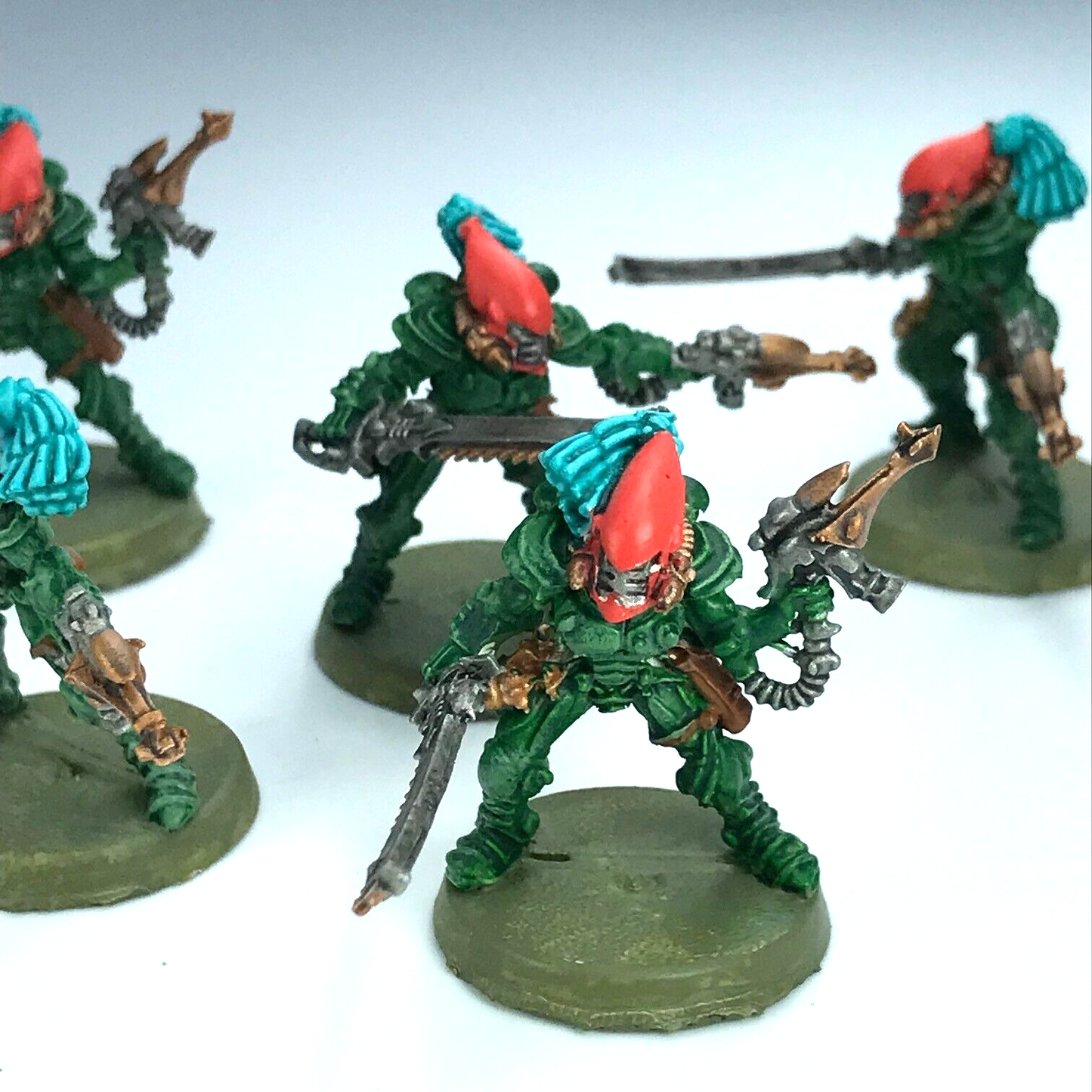 Eldar Striking Scorpion Squad Aeldari - Painted - Warhammer 40K C3242