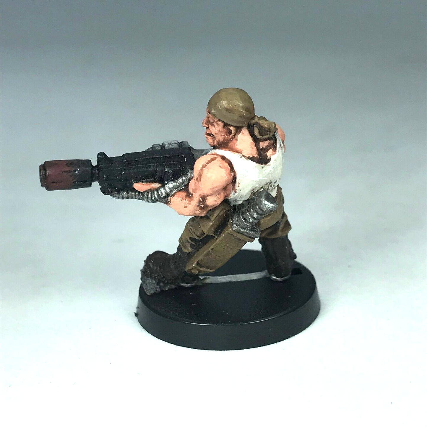 Classic Metal Catachan Melta Gun Imperial Guard - Painted - Warhammer 40K X926