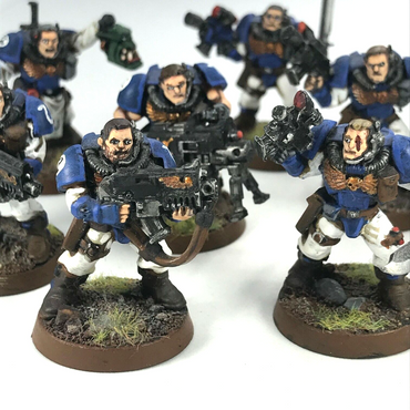 Space Marine Scout Squad - Painted - Warhammer 40K C1191