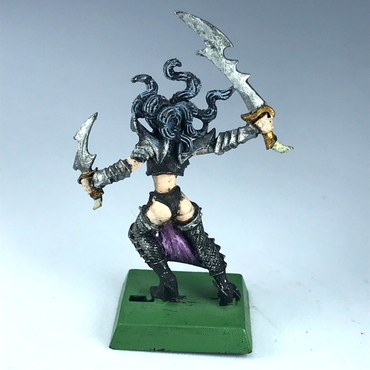 Classic Metal Dark Elves Elf Witch Elf Warrior - Warhammer Fantasy X12129
