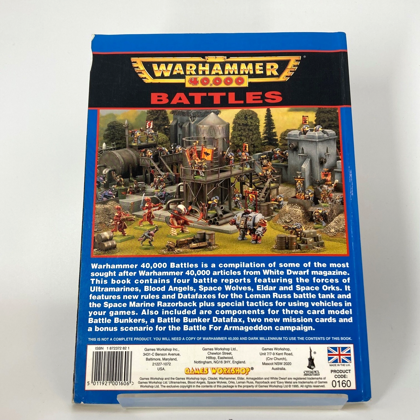 Warhammer Battles - 2nd Edition Supplement - 1993 - Warhammer 40K GW M1732
