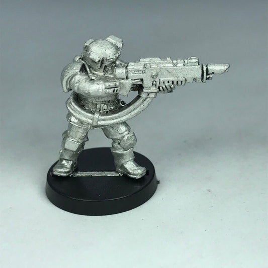 Metal Imperial Guard Kasrkin Stormtrooper Rifleman - Warhammer 40K X6152