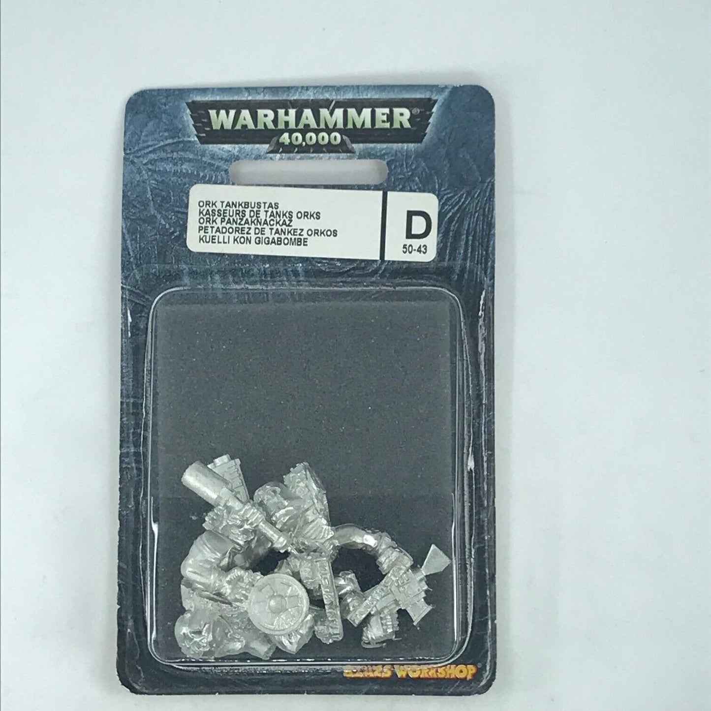 Metal Orc Tank Bustas Busta Blister - Warhammer 40K C703