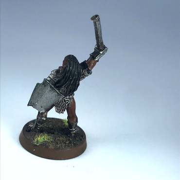 Uruk Hai Captain LOTR Warhammer / Lord of the Rings Painted Metal X13106