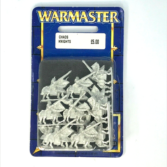 Metal Chaos Knights Warmaster Blister - OOP - Warmaster Warhammer C1985