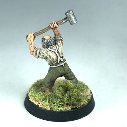 Metal Hobbit Militia Shire - Painted - Warhammer / Lord of the Rings X3981