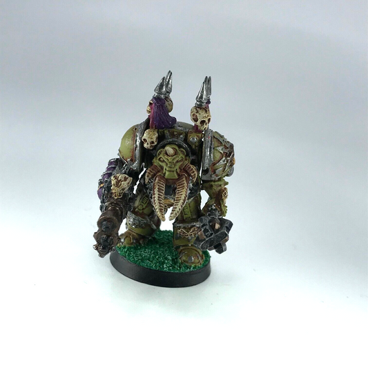 Nurgle Chaos Space Marine Terminator - Warhammer 40K Classic Metal X8597